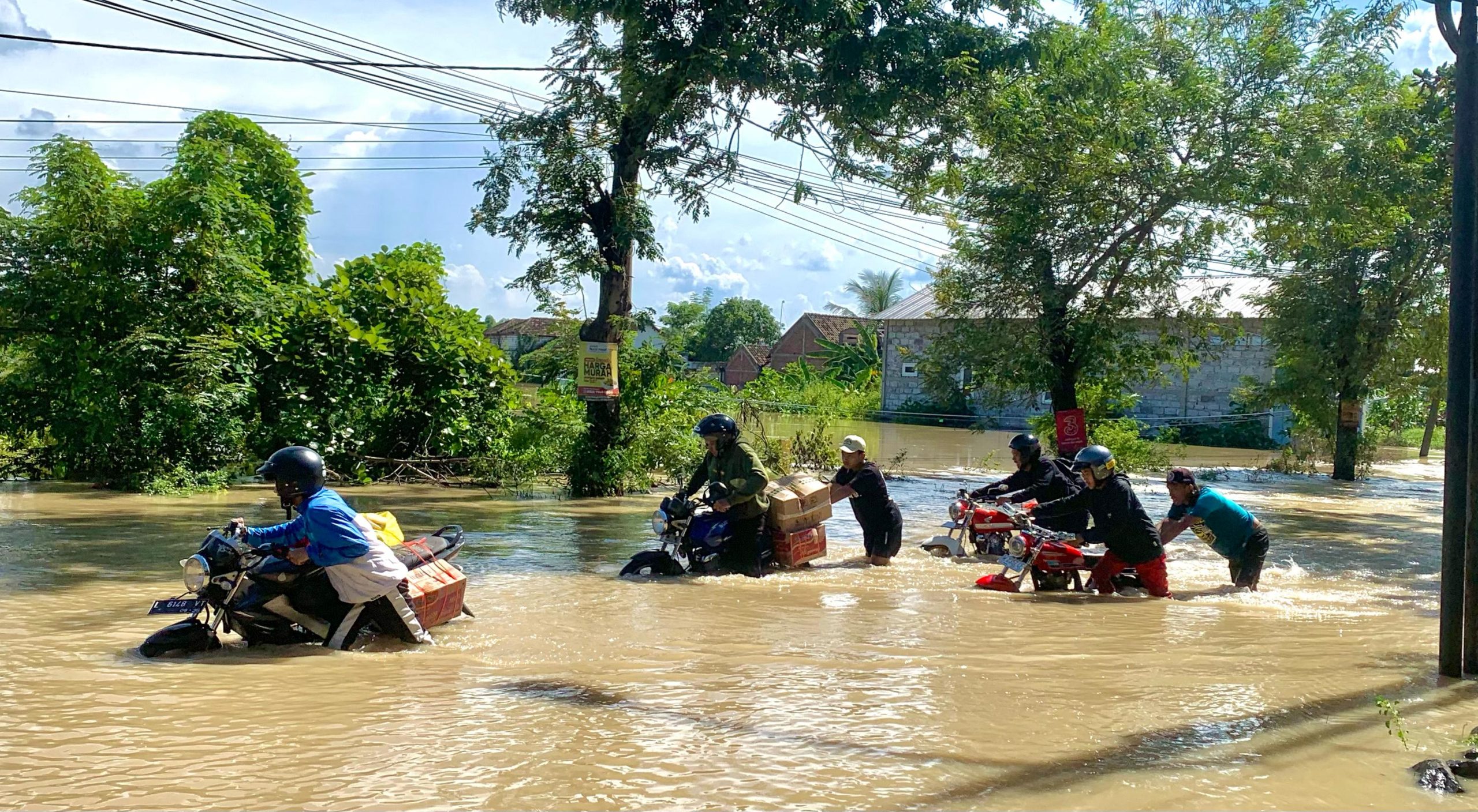 3.949 Rumah Di 4 Kecamatan Gresik Terendam Banjir